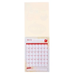 Планинг недатированный А4, 12 листов, на гребне, мягкая обложка, "Учись на 5+"