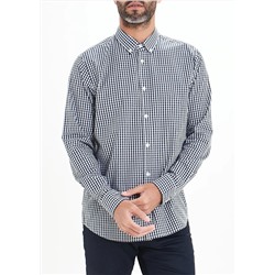 Long Sleeve Gingham Shirt