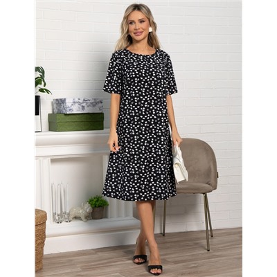 Платье Ронда (черное) П14390-16М
