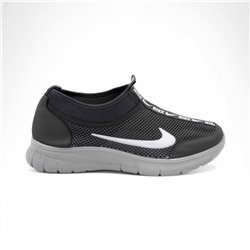 Кроссовки текстильные 08-3 темно серые