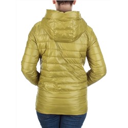 D001 MUSTARD Куртка демисезонная женская AIKESDFRS (100 % полиэстер)