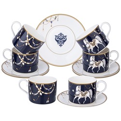 ЧАЙНЫЙ НАБОР LEFARD "HORSE CLUB" НА 6 ПЕР. 12 ПР. 300 МЛ (КОР=8НАБ.)