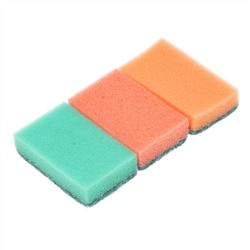 Губки для посуды Mini, 79 x 49 x 23 мм, 3шт, Elfe