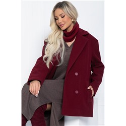 Пальто Я в теме (бордовое) Б12485-7