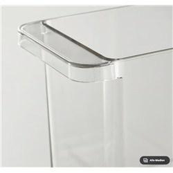 KLIPPKAKTUS Aufbewahrungsbox f Kühlsch, 3er-Set, transparent