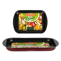 Противень 290*200*25 "ScovO EXPERT"