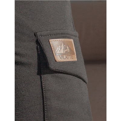 Шорты-карго из легкого футера