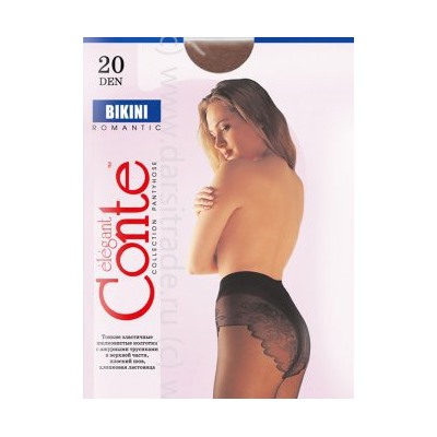Колготки женские Bikini 20 Conte Дроп