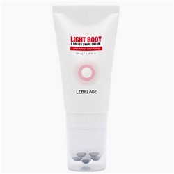 Lebelage Крем для тела массажный с 5 роликовыми шариками / Light Body 5 Roller Shape Cream, 120 мл