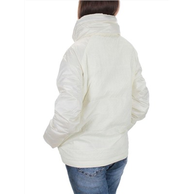 EAC918 WHITE Куртка демисезонная женская (100 гр. синтепон)