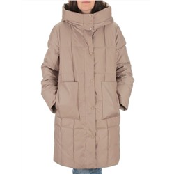 22342 DK.BEIGE Куртка зимняя женская (150 гр. холлофайбера)