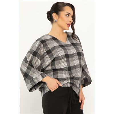 Блуза Ватсон (темно-серая) Б14686-12М