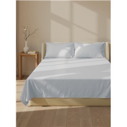 Простыня 1.5 спальная SL Home Modal, 160×235 см, светло-серая, модал