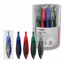 Циркуль пластиковый ErichKrause «Classic», 122 мм, PVC чехол, МИКС
