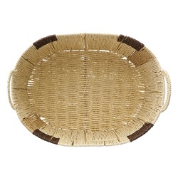 Корзина плетеная овальная Bodhran Chocolate из коллекции Ethnic, размер S
