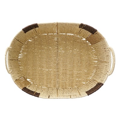 Корзина плетеная овальная Bodhran Chocolate из коллекции Ethnic, размер S