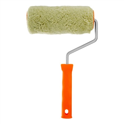 Валик "Фасадные работы", 180 мм, ворс 18 мм, D 48 мм, D ручки 8 мм, полиакрил, полиэстер Сибртех