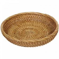 Сухарница плетеная из ротанга "Boho style" 21*4см