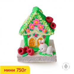 Пряничный домик "мини" зеленый (750 гр)