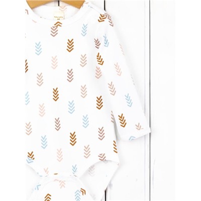 Боди детское Baby Boom Б86/10009-И(Н) Галочки я732 Baby Boom