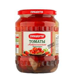 Томаты Астраханские маринованные Пиканта 670 г 1/6