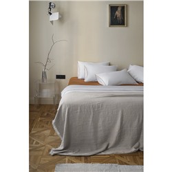 Простыня из сатина из коллекции Meditation, caramel, 240х270 см