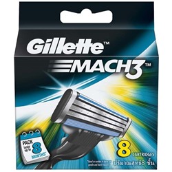 GT кассеты Mach 3 \8шт