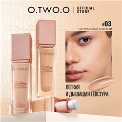 Матирующая тональная основа O.TWO.O жидкая №3 30 мл