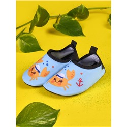 Коралловые тапочки аквашузы детские "Морской крабик"