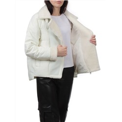 S24-163 MILK Куртка демисезонная женская (100 гр. холлофайбер)