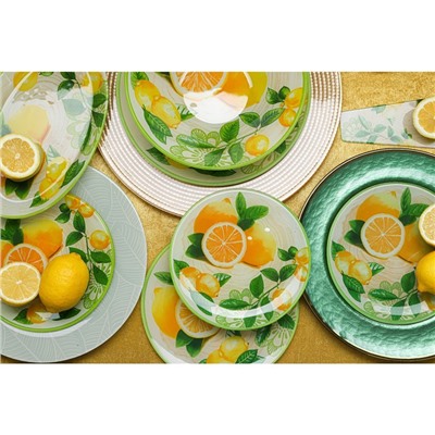 Тарелка Доляна «Дольче», d=18 см, стекло