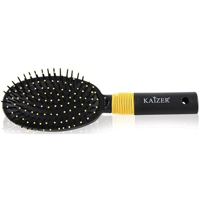 KAIZER Расческа массажная Miracle для распутывания сухих и влажных волос, цвет ассорти (0585)