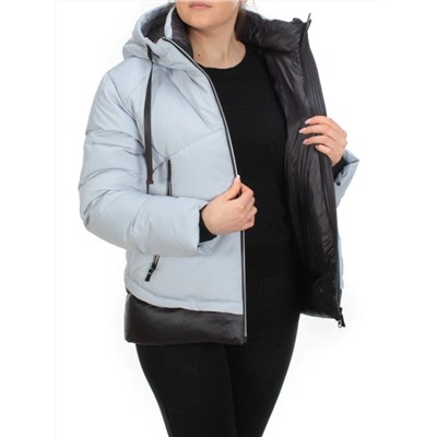 21068 LT. BLUE Куртка зимняя женская FLANCE ROSE (200 гр. холлофайбера)