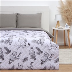 Покрывало LoveLife 2 сп Owls 180*210±5см, микрофайбер, 100% п/э