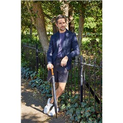 G813-01 Black (Черный) Зонт мужской трость Fulton