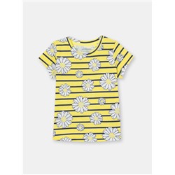 Футболка для девочки Cherubino CSKG 63080-30-311 Желтый