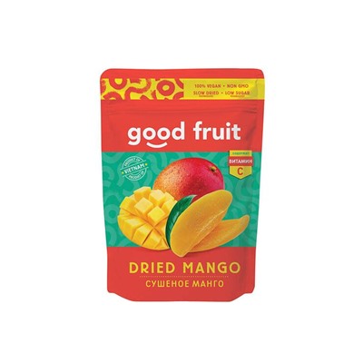 «GOOD FRUIT», манго сушеное, 100 г