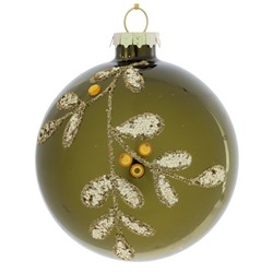 GAEM Набор из 12шт Украшение новогоднее "Шар", D 8 см, L35 W25 H8,5 см