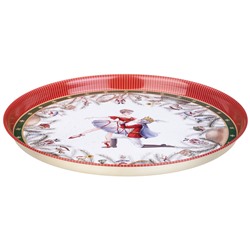 ПОДНОС СЕРВИРОВОЧНЫЙ AGNESS КОЛЛЕКЦИЯ "БАЛЕТ" 33*2,1 СМ