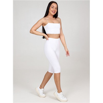 Бриджи Фитнес белый ИвК