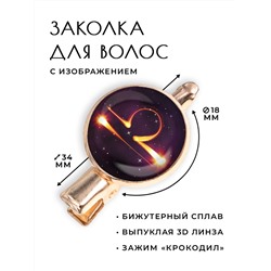 HZF-0323 Заколка Знаки Зодиака - Весы