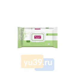 Влажные салфетки Premial Natural универсальные с экстрактом бамбука, 100 шт.