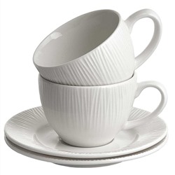 Кофейный набор 4 предмета 110 мл "White lily" МД009В/2 в подарочной коробке