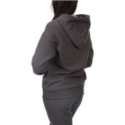 H108 DK. GRAY Костюм спортивный женский (хлопок 90%, полиэстер 10%)