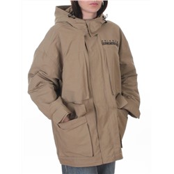 3106 DK. BEIGE Куртка демисезонная женская (100 гр. холлофайбер)
