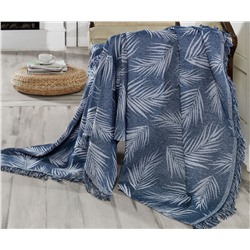 Накидка на Диван 170x220 см. 100% Хлопок Keten Palmiye Petrol