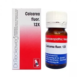 Калькареа Флуорикум 12X (20 г), Calcarea Fluoricum 12X, произв. Dr. Reckeweg & Co