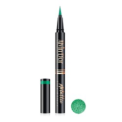 Alvin D`or AD-52 Лайнер стойкий для век металлик metallic liquid liner 24h high тон 05зелёный