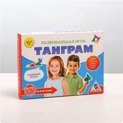 Настольная развивающая игра-головоломка «Танграм»