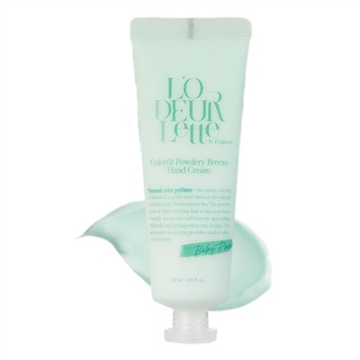 LODEURLETTE Набор увлажняющих кремов для рук / In England Colorfit Hand Cream Set, 50 мл x 5